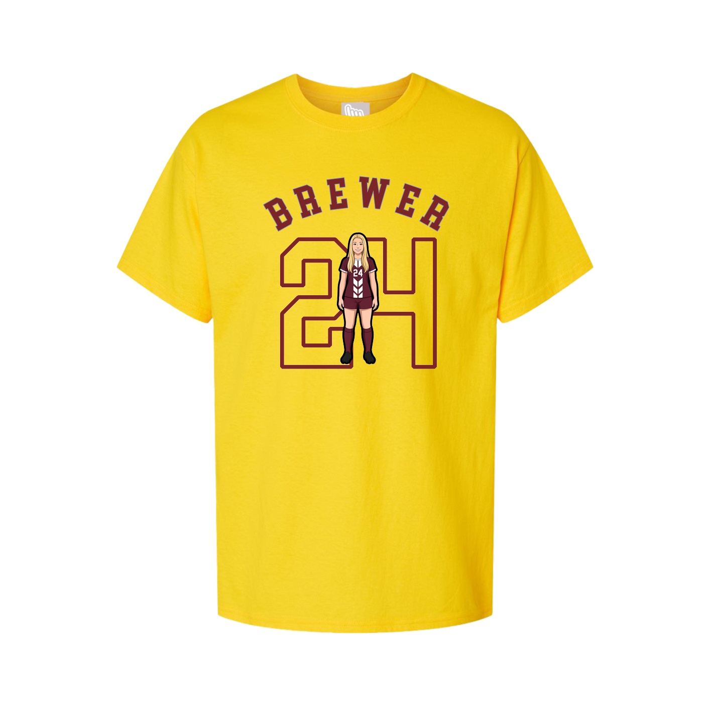 Youth Tee — Shirsey Arch in Gold