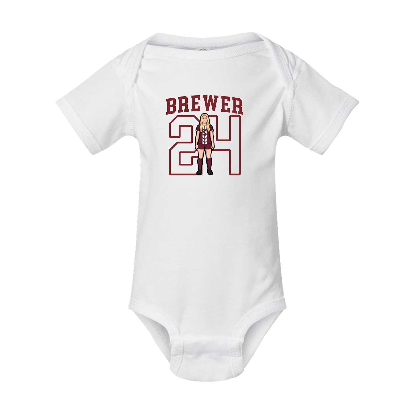 Baby Onesie — Shirsey in White