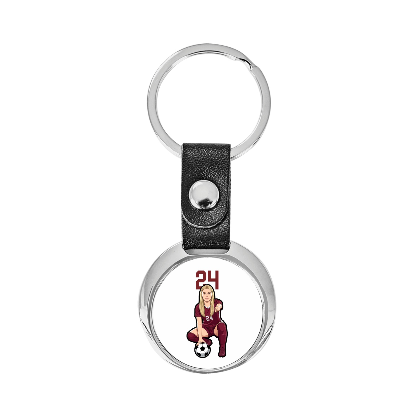 Key Chain — Number Top in Classic
