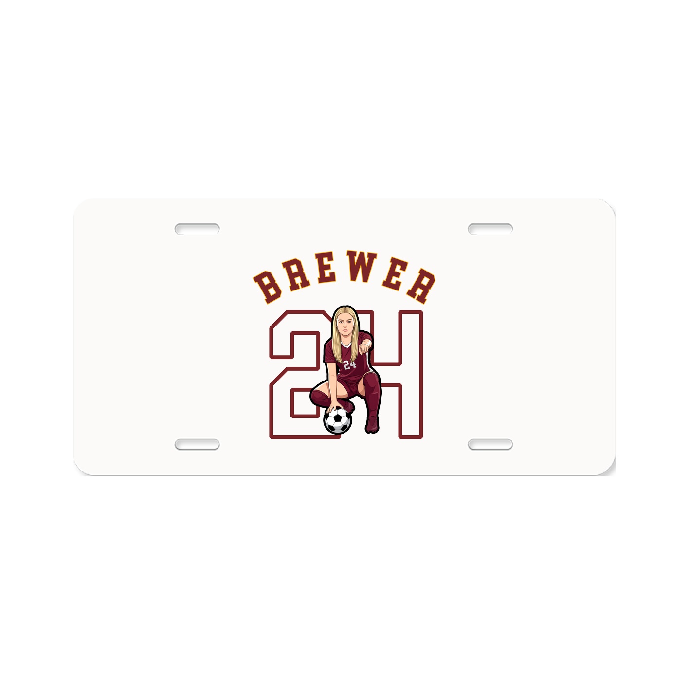 License Plate — Shirsey Arch in Classic