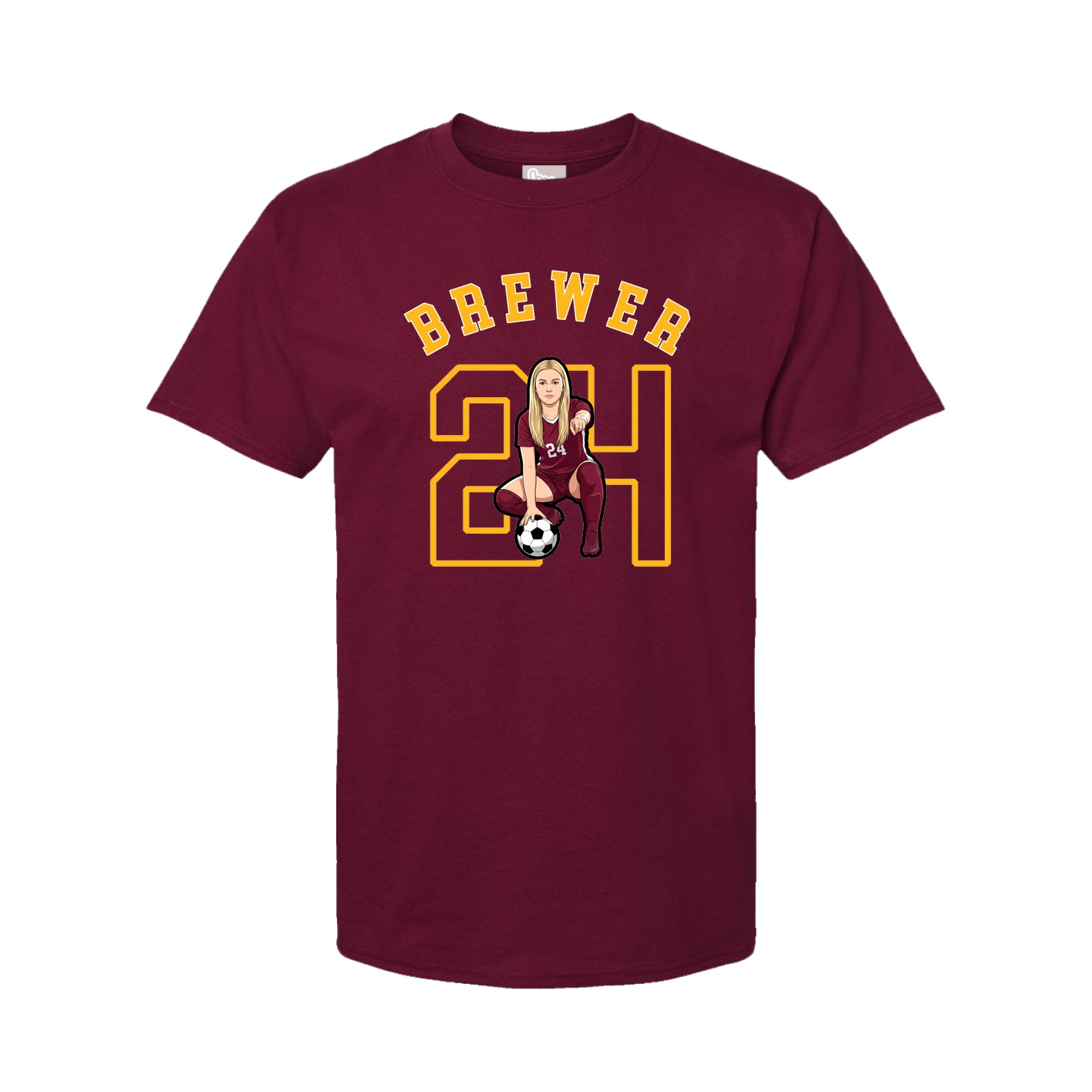 Youth Tee — Shirsey Arch in Cardinal