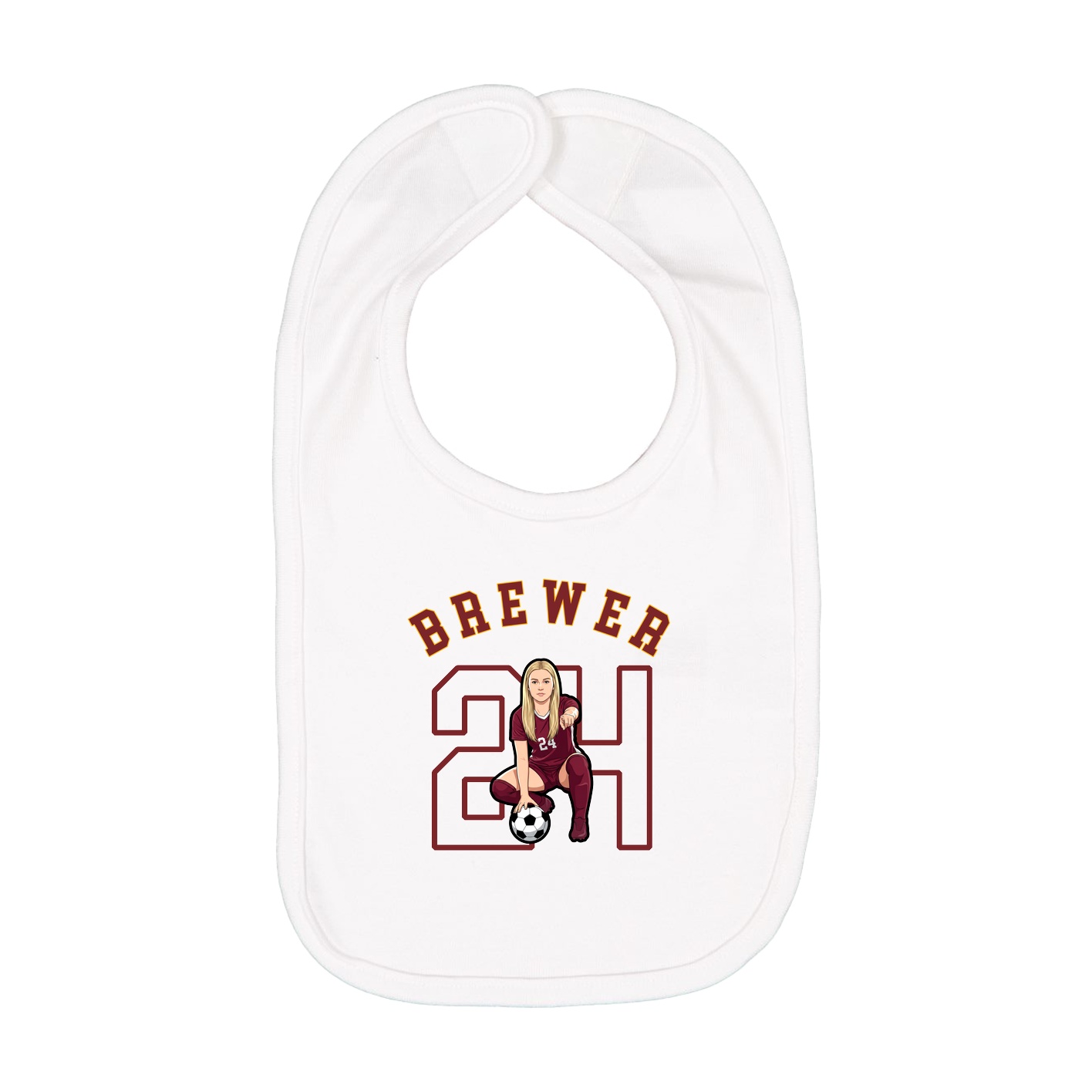 Infant Premium Jersey Bib