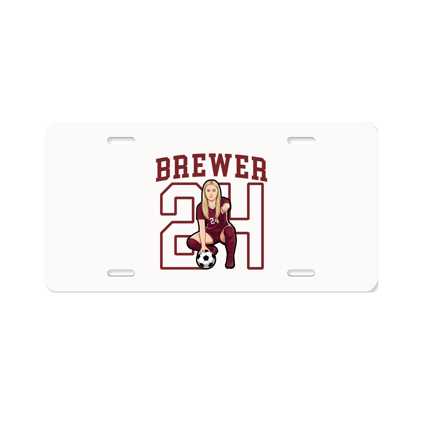 License Plate — Shirsey in Classic