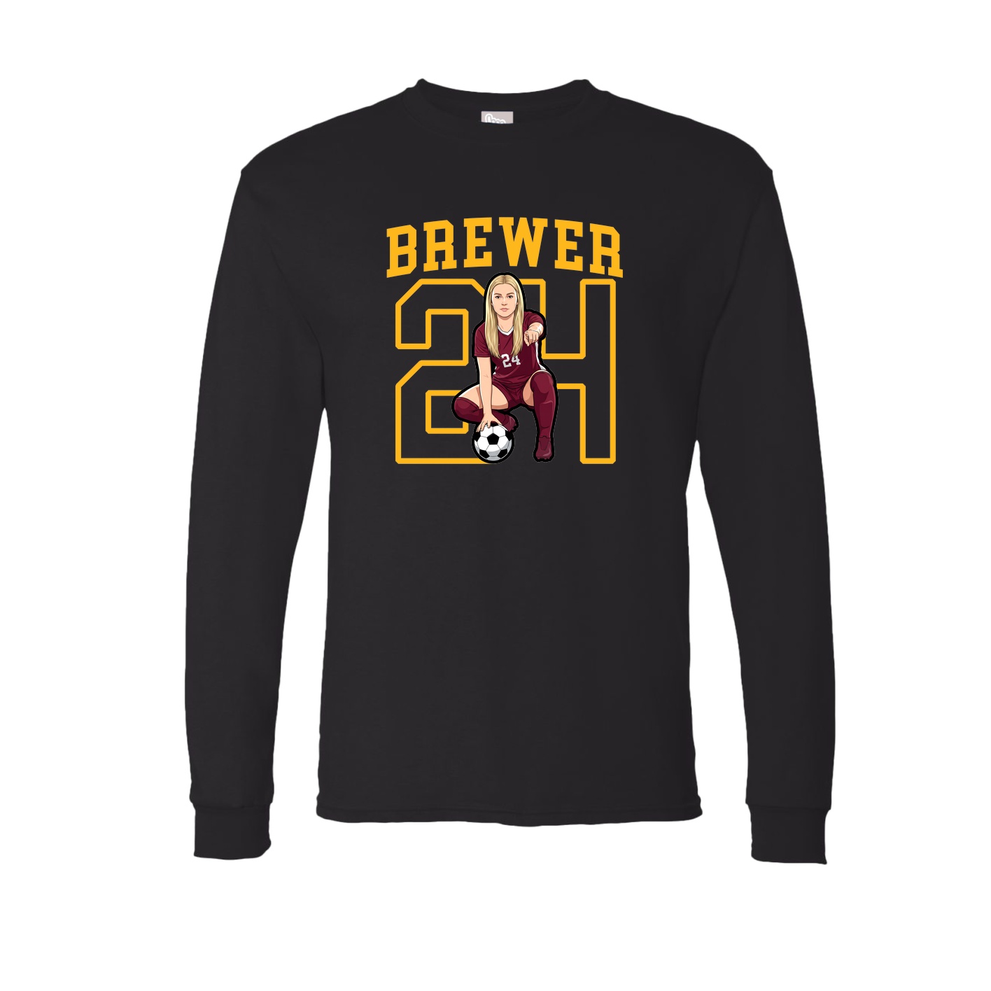 Long Sleeve Tee — Shirsey in Black