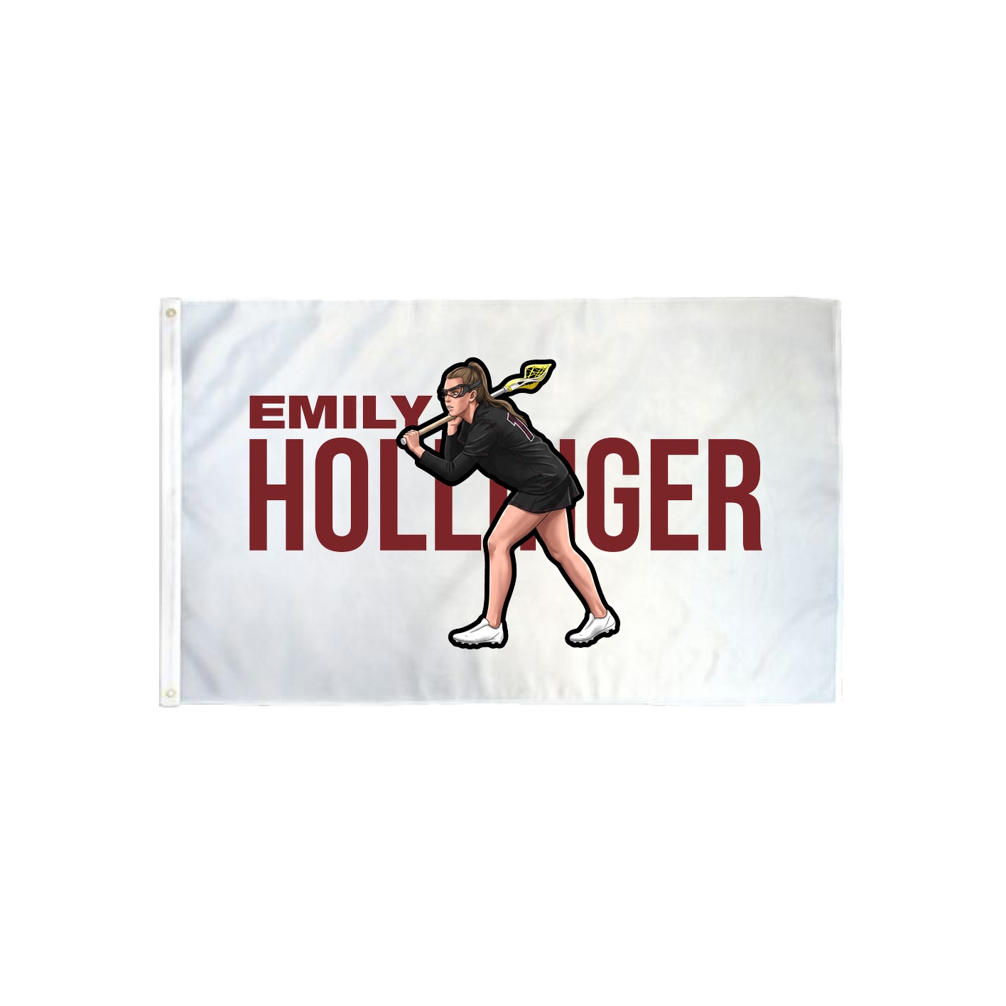 3x5 Flag — Player Name in Classic