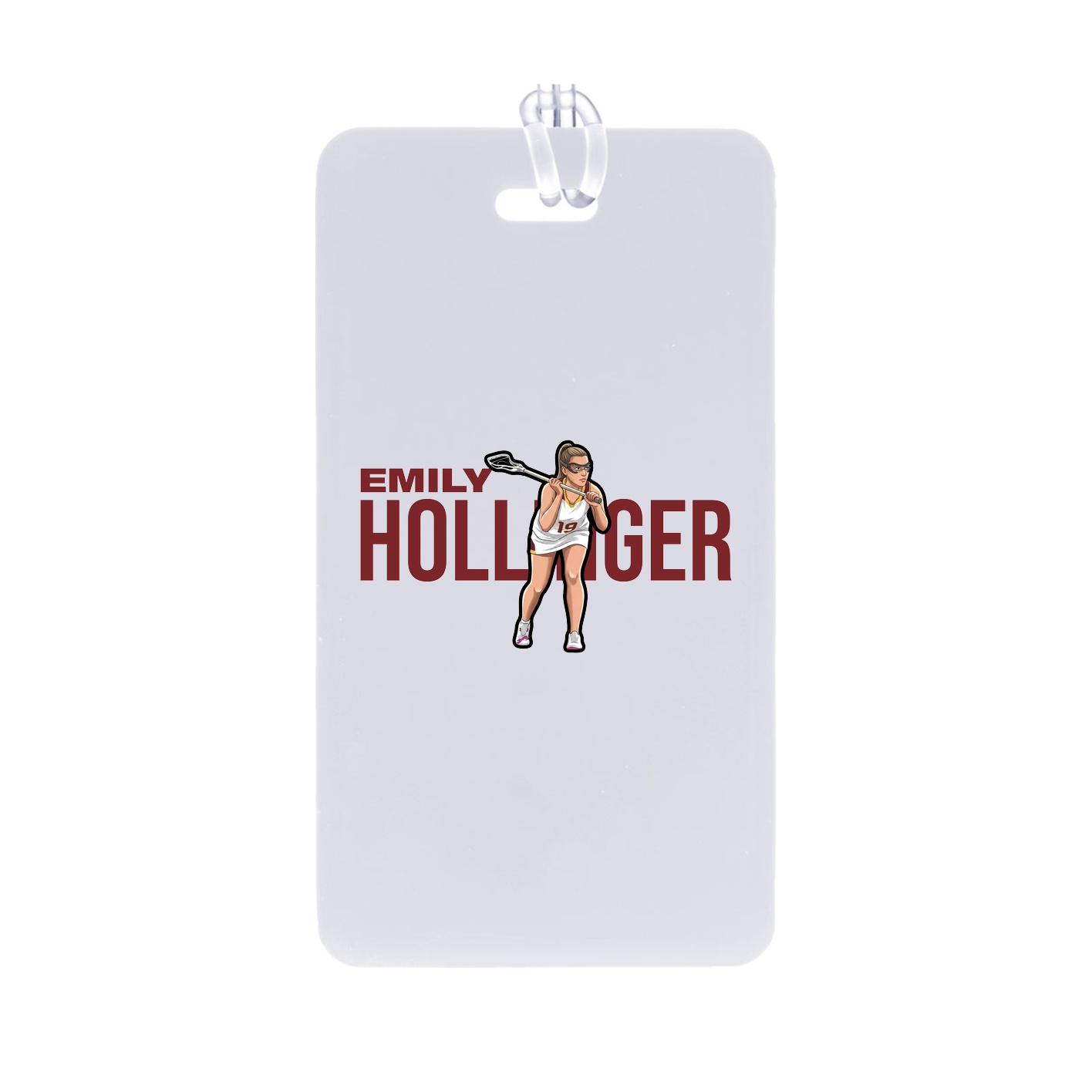 Bag Tag — Player Name in Classic