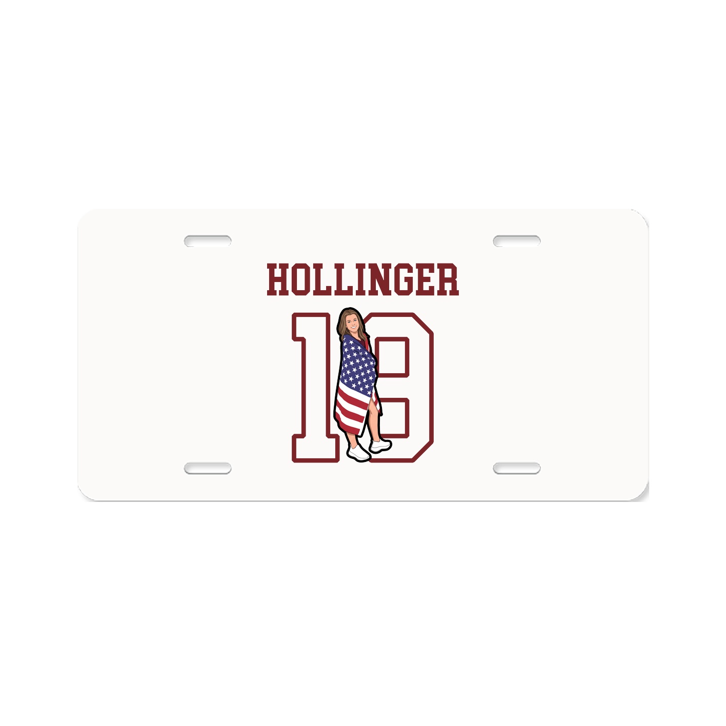License Plate — Shirsey in Classic