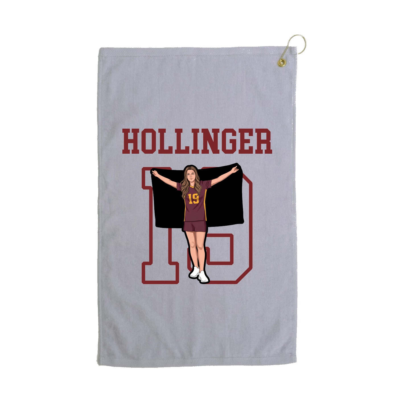 Golf Towel — Shirsey in Grey