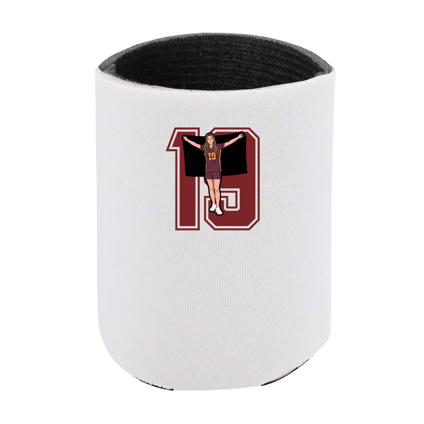 Can Holder — Number in White