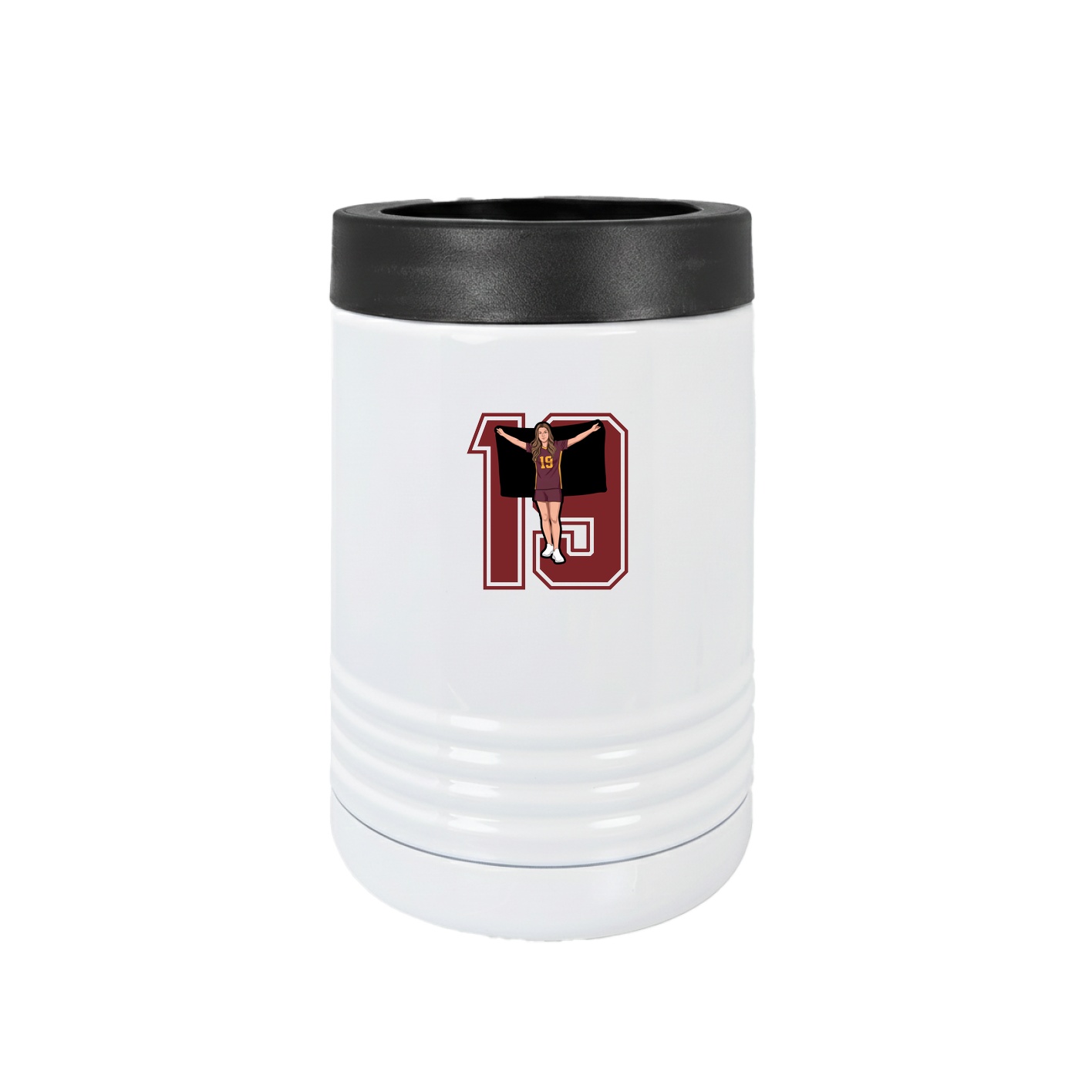 Beverage Holder — Number in White