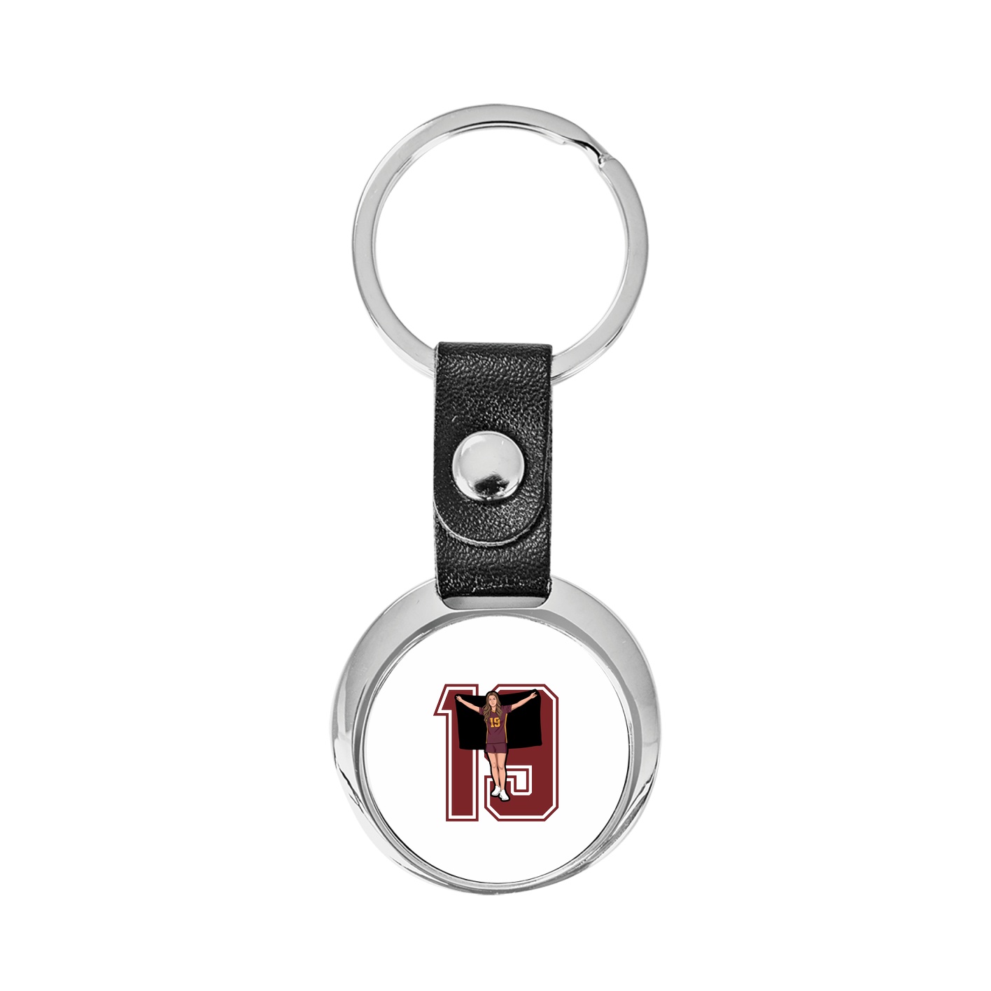 Key Chain — Number in Classic
