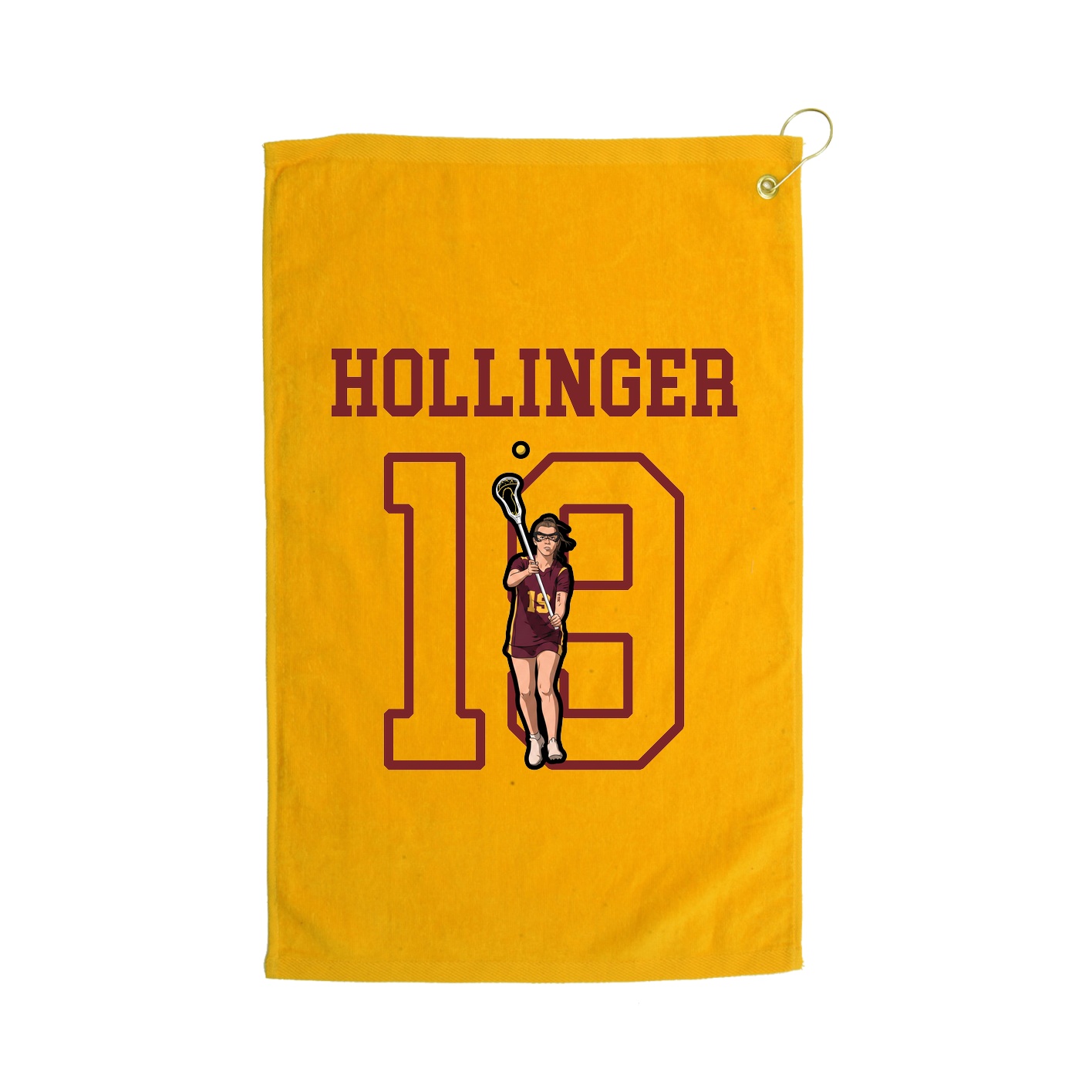 Golf Towel — Shirsey in Gold