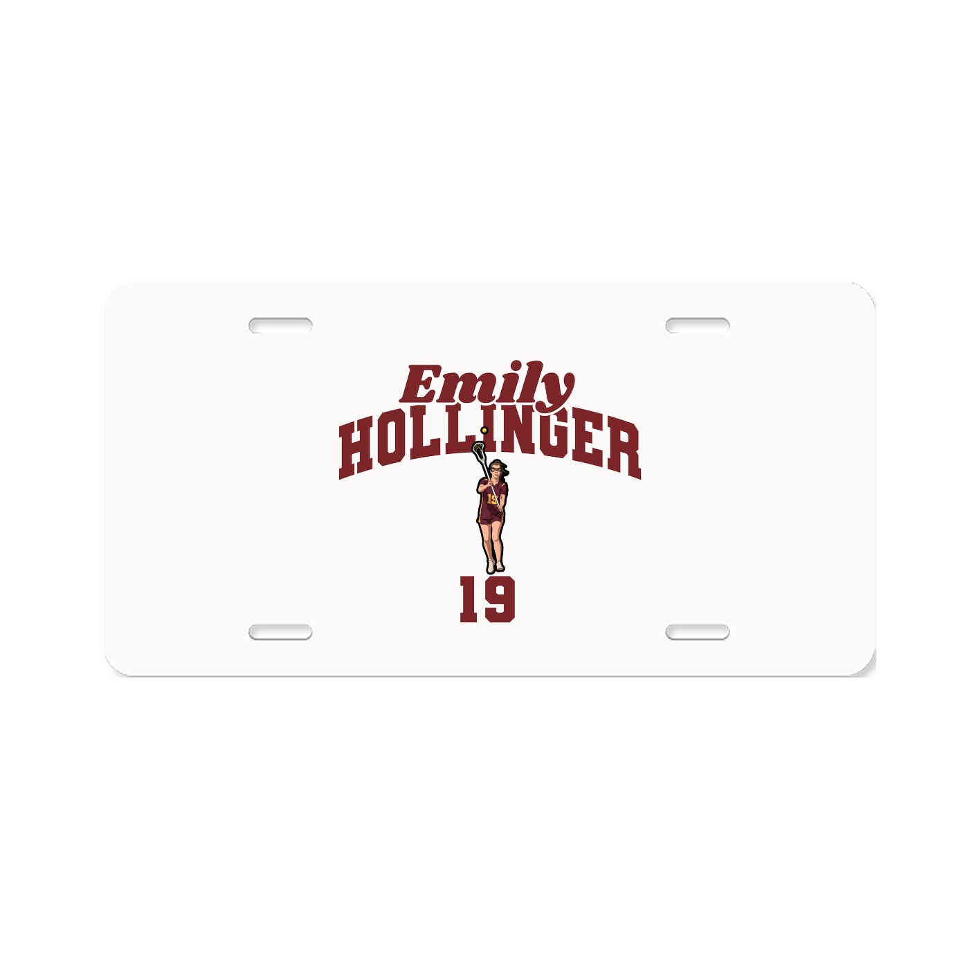 License Plate — Signature Arch in Classic