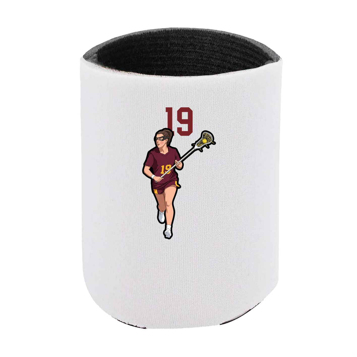 Can Holder — Number Top in White
