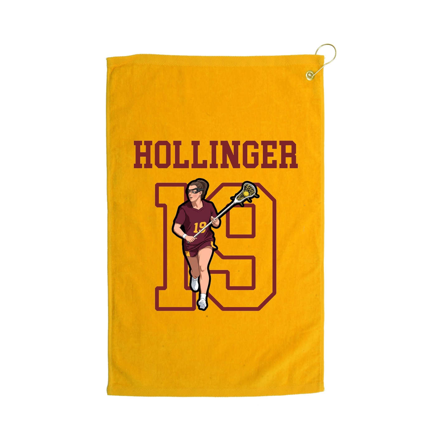 Golf Towel — Shirsey in Gold