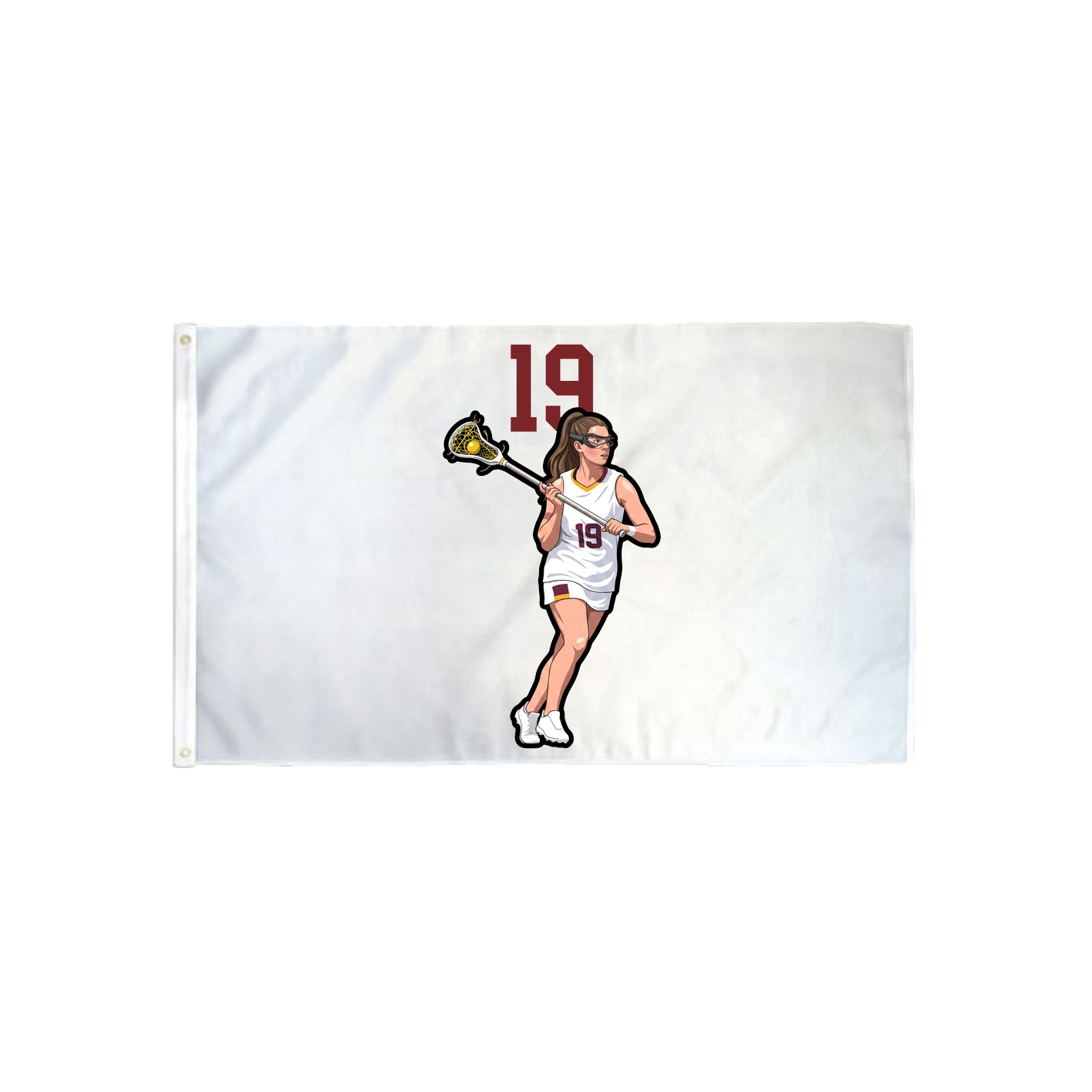 3x5 Flag — Number Top in Classic
