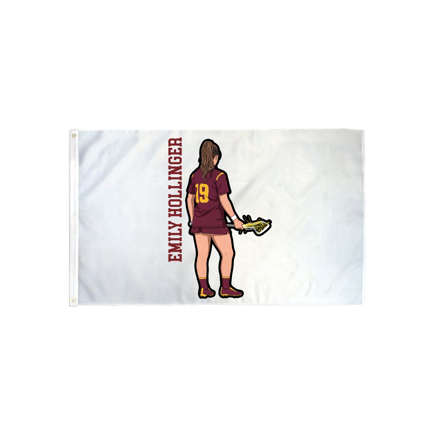 3x5 Flag — Name Vertical in Classic