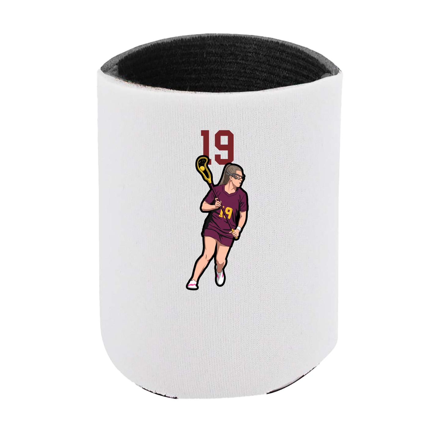 Can Holder — Number Top in White