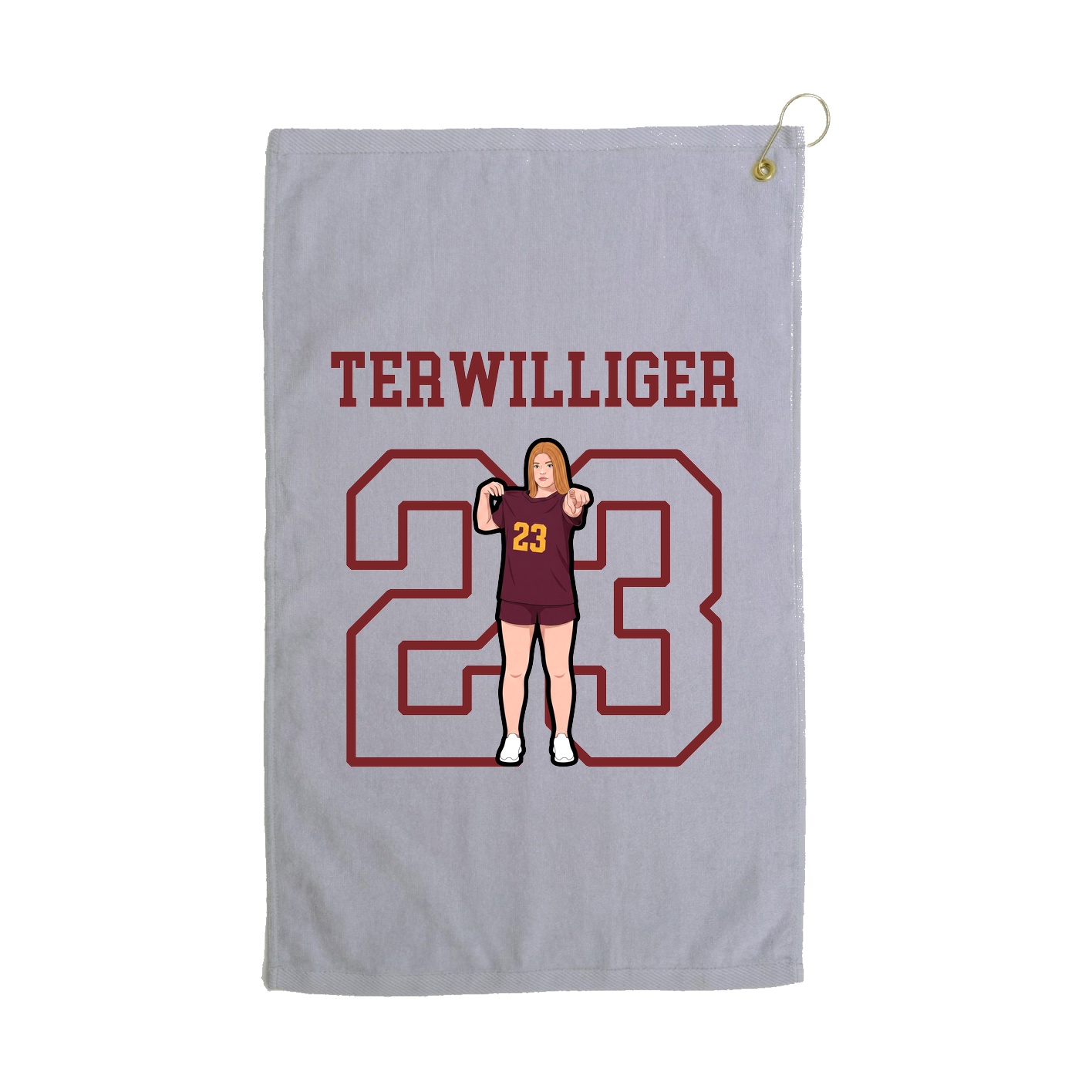 Golf Towel — Shirsey in Grey