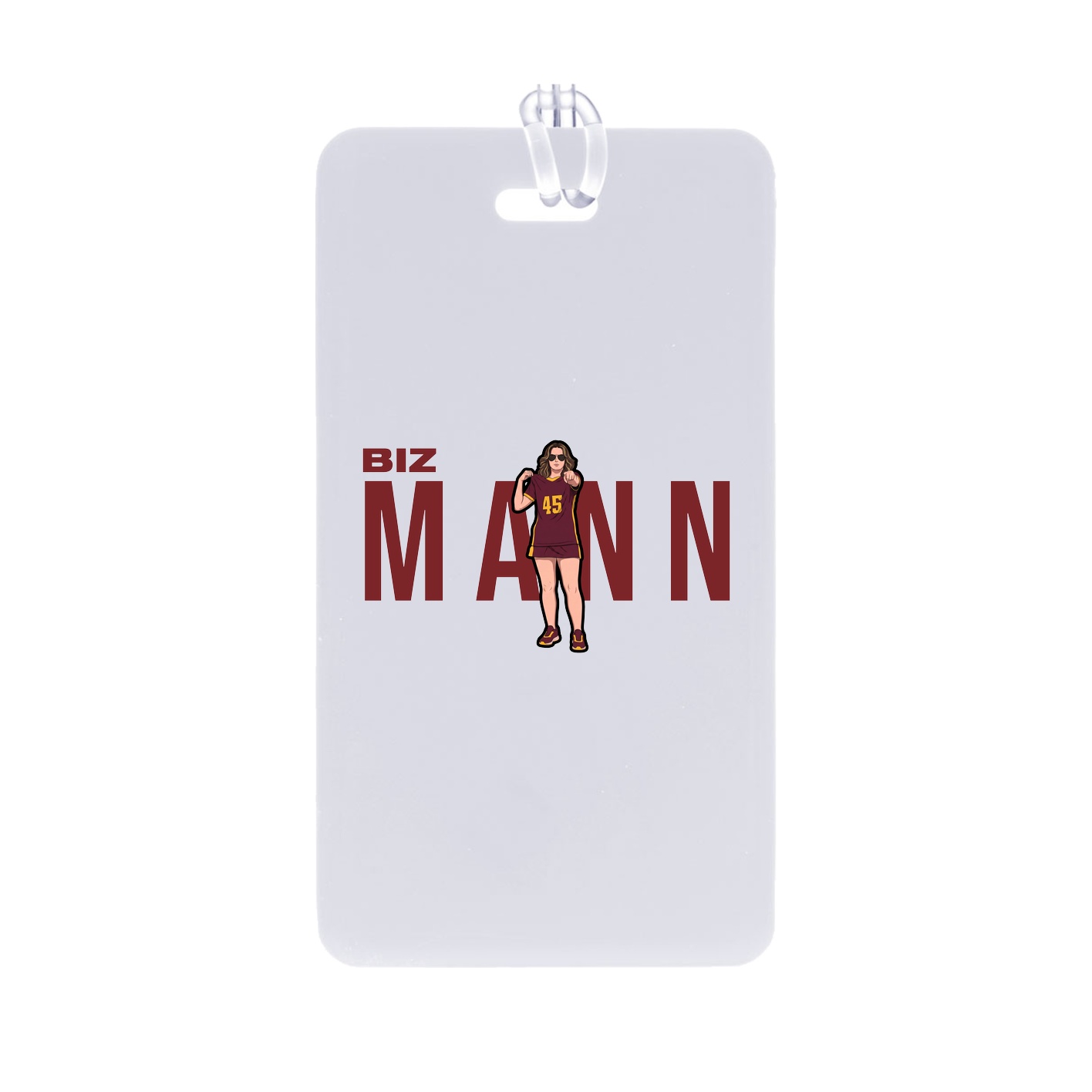Bag Tag — Player Name in Classic