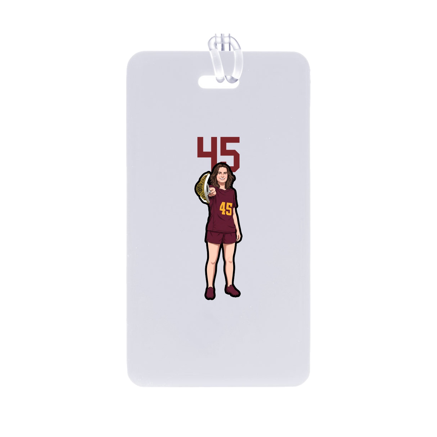 Bag Tag — Number Top in Classic