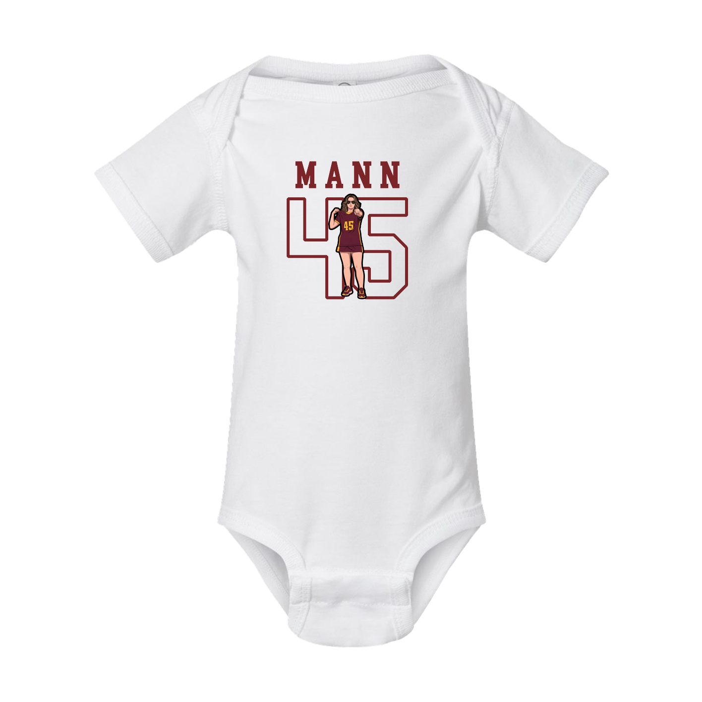 Baby Onesie — Shirsey in White