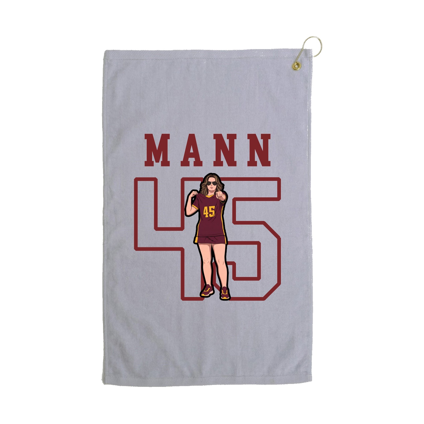 Golf Towel — Shirsey in Grey