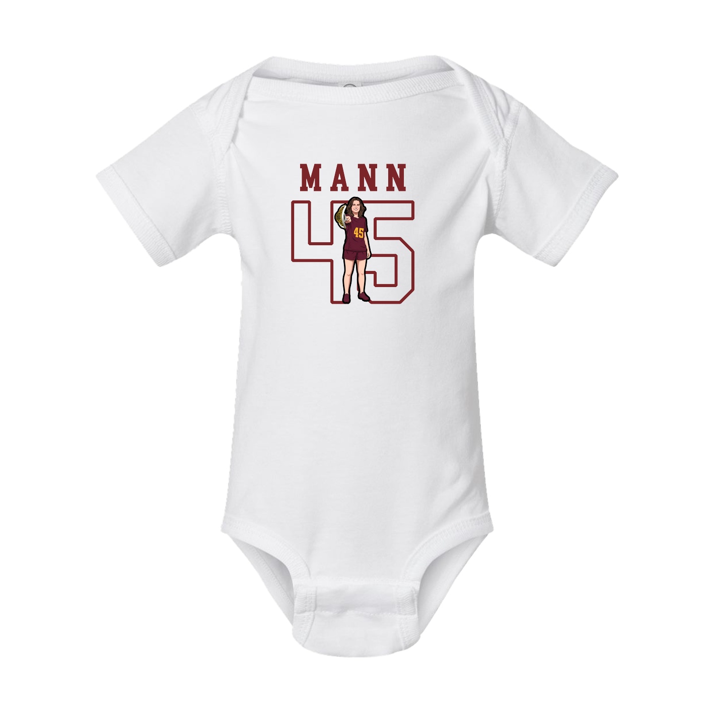 Baby Onesie — Shirsey in White