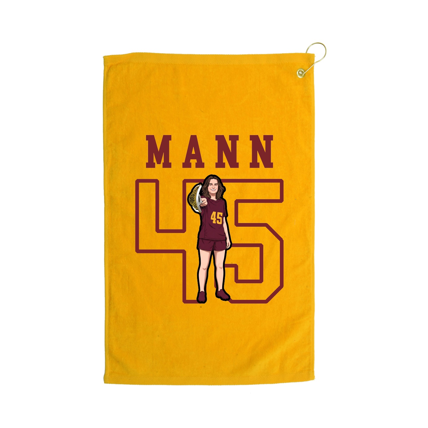 Golf Towel — Shirsey in Gold