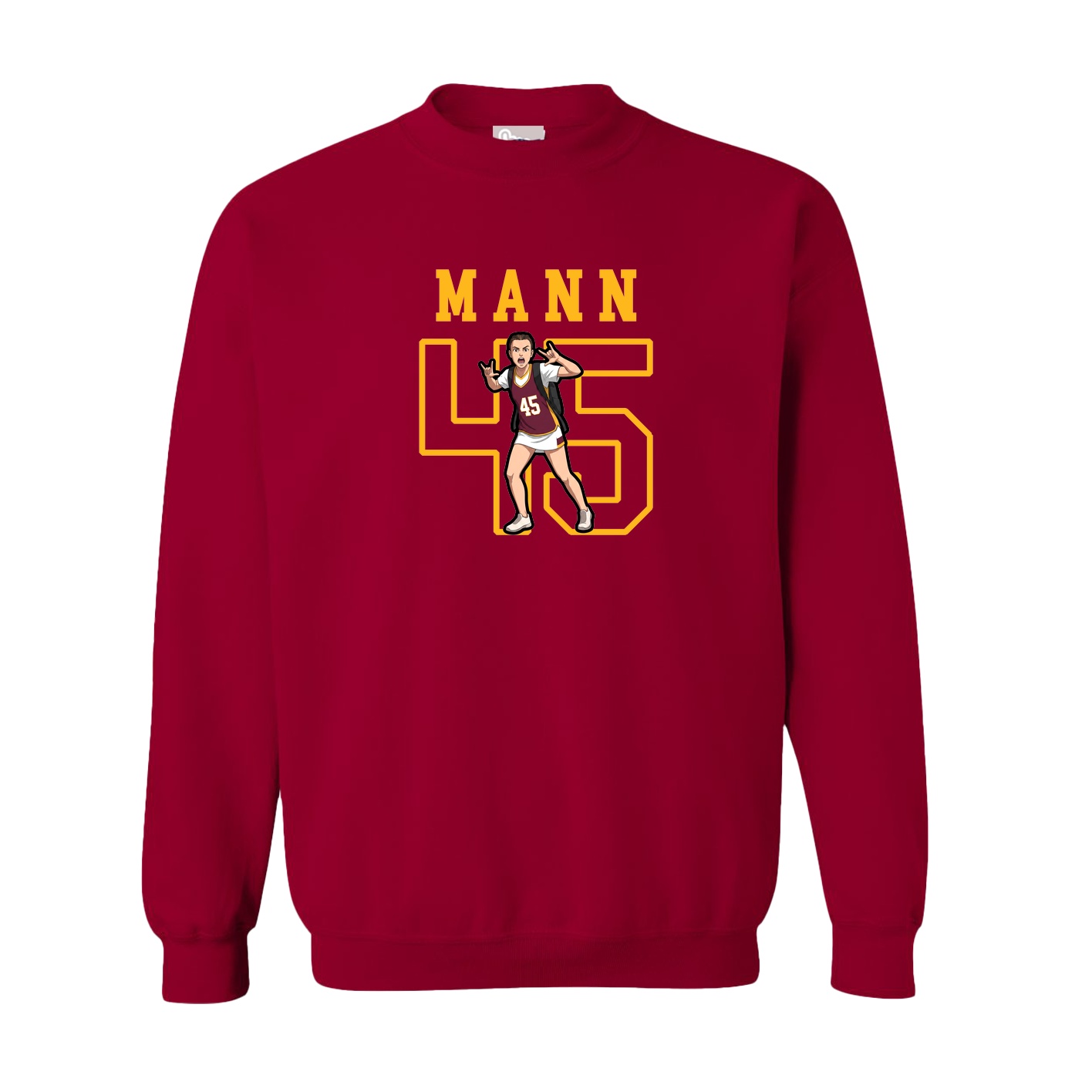 Fleece Crew — Shirsey in Cardinal