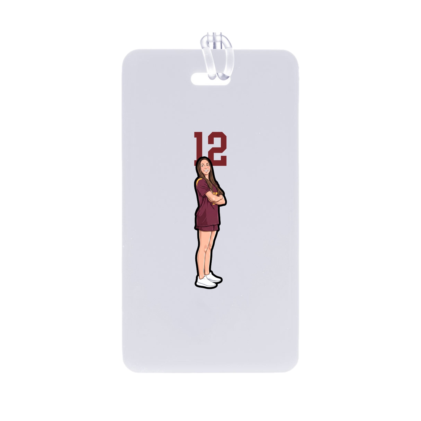 Bag Tag — Number Top in Classic