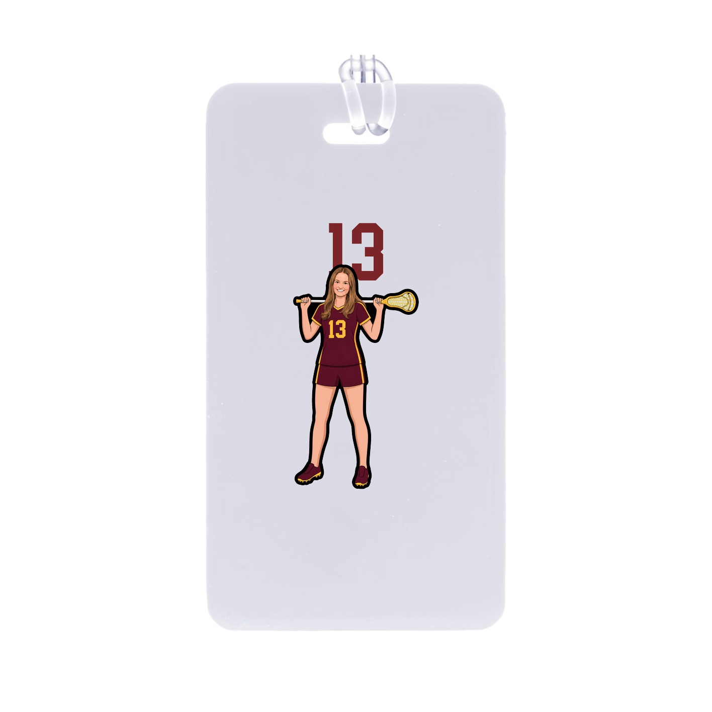 Bag Tag — Number Top in Classic
