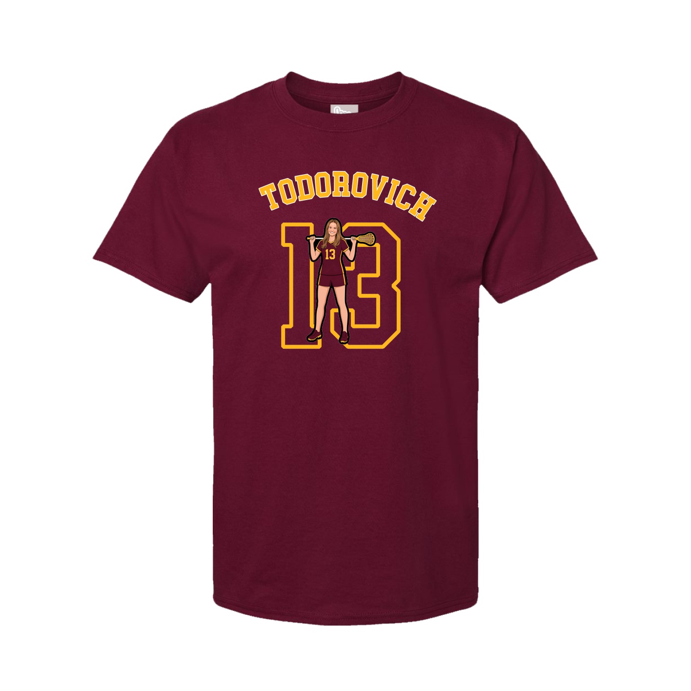 Youth Tee — Shirsey Arch in Cardinal
