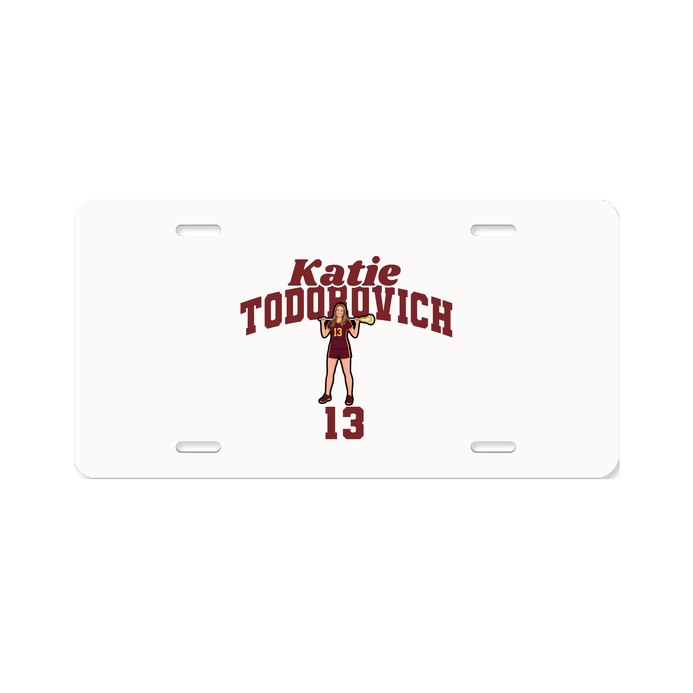 License Plate — Signature Arch in Classic