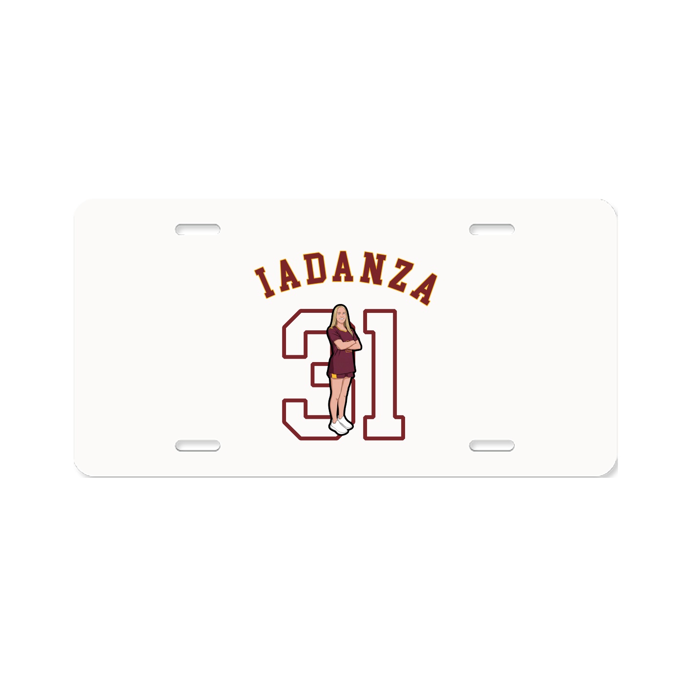 License Plate — Shirsey Arch in Classic