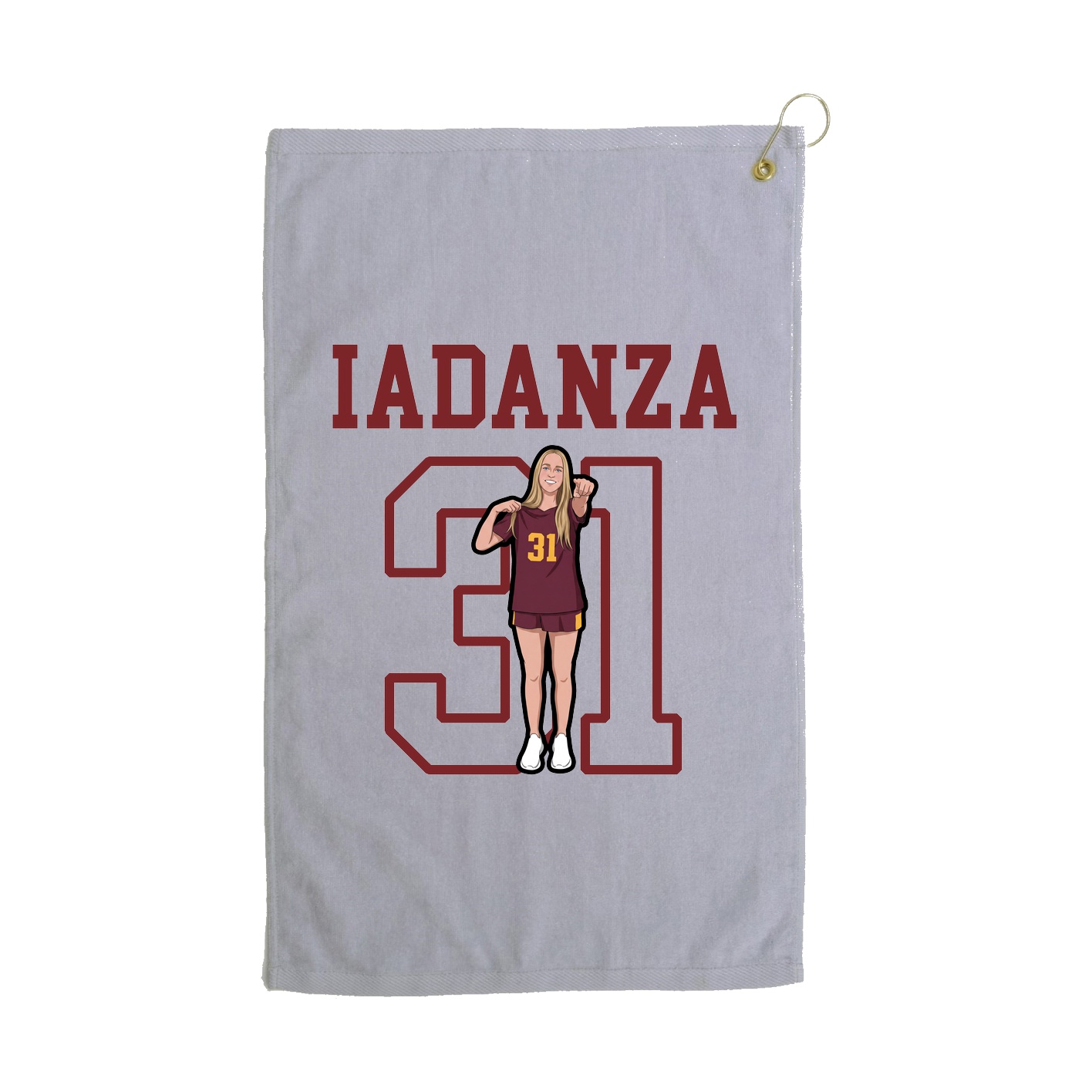 Golf Towel — Shirsey in Grey