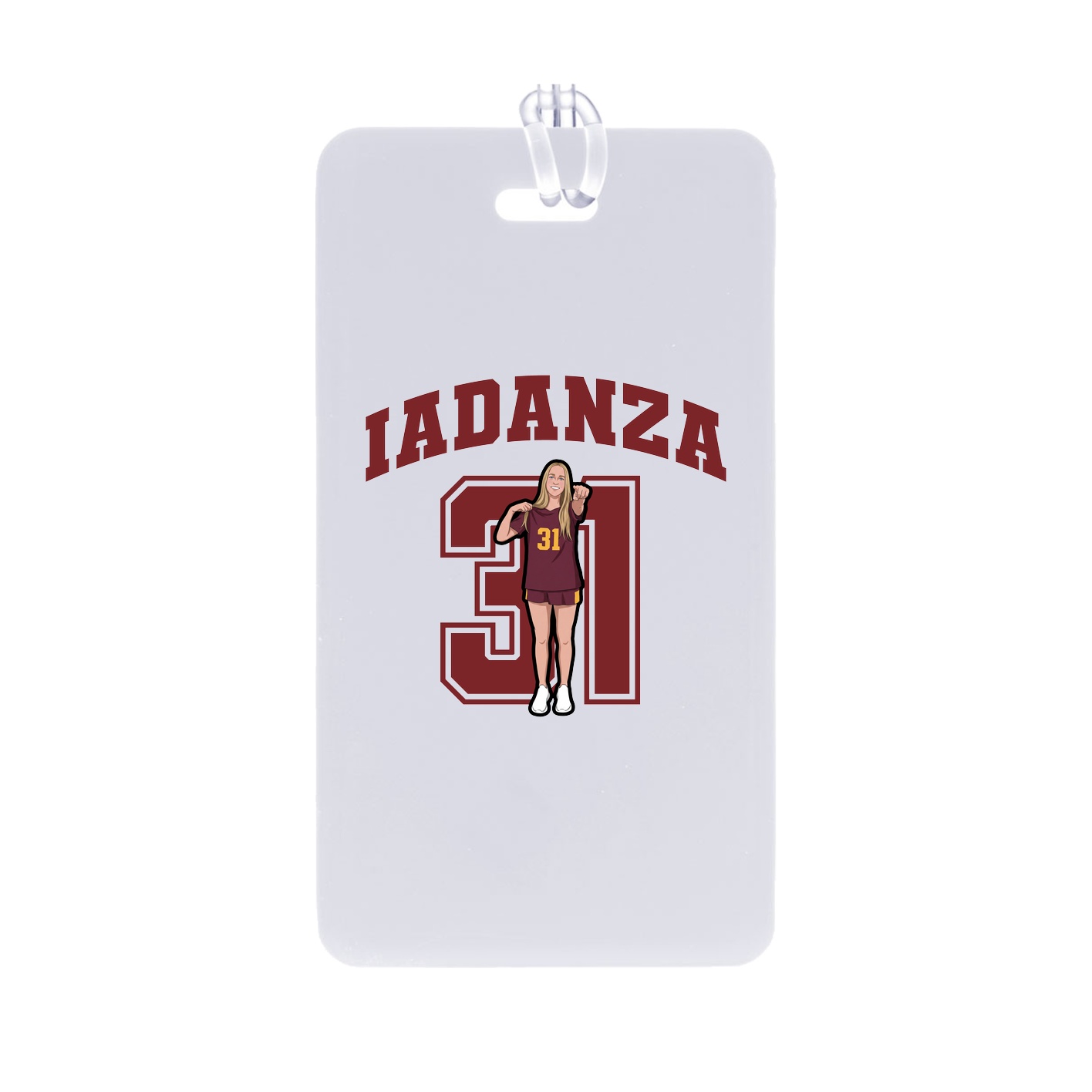 Bag Tag — Number in Classic