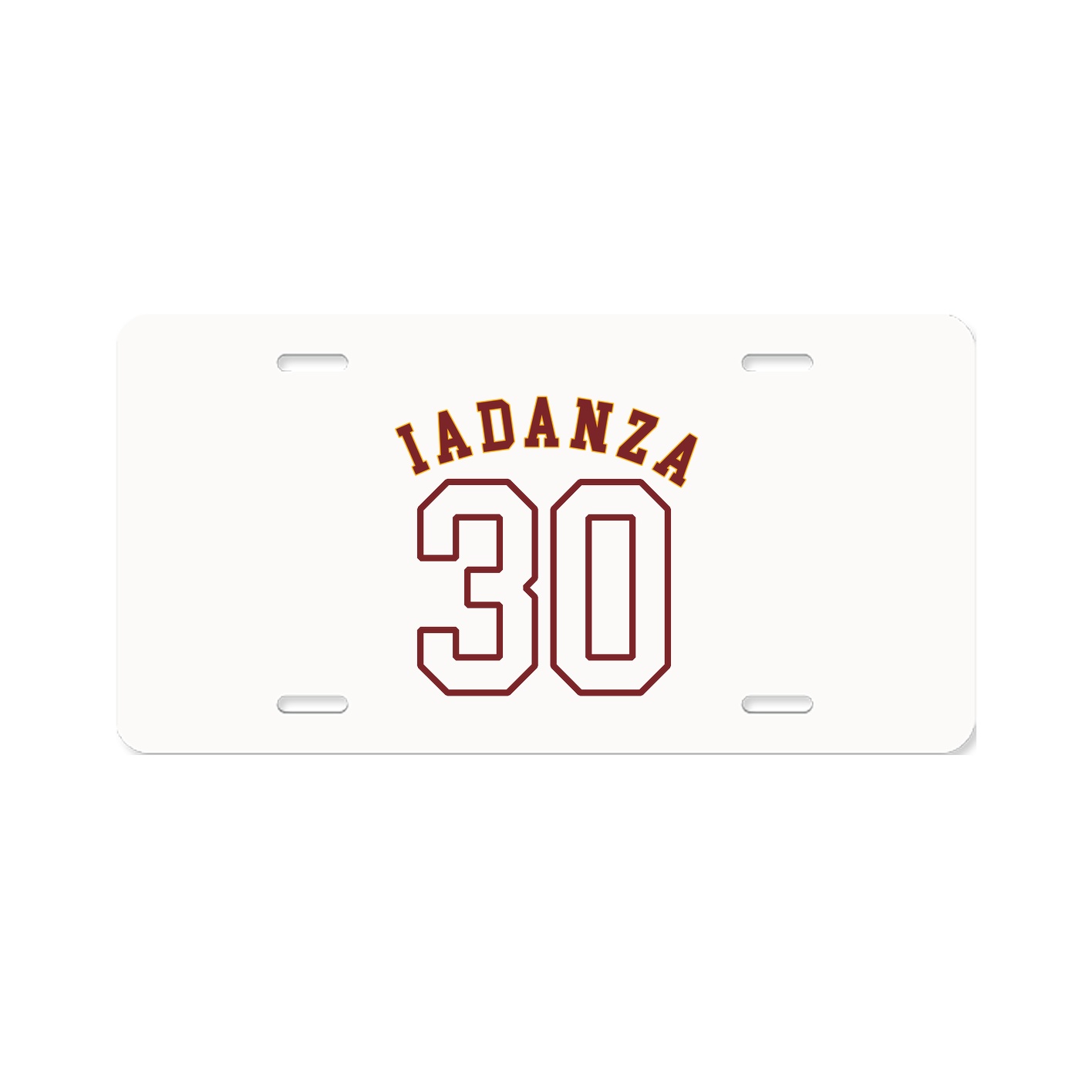 License Plate — Shirsey Arch in Classic