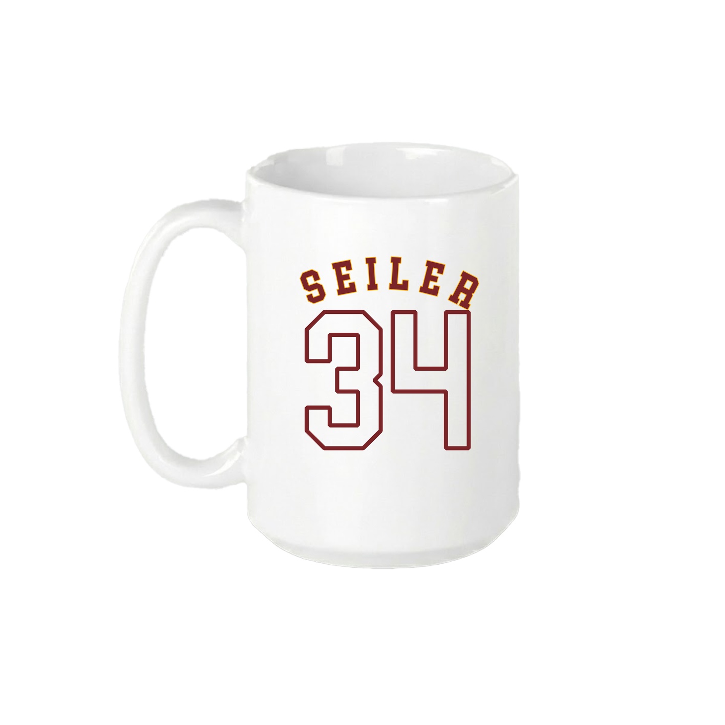 15oz Coffee Mug — Shirsey Arch in White