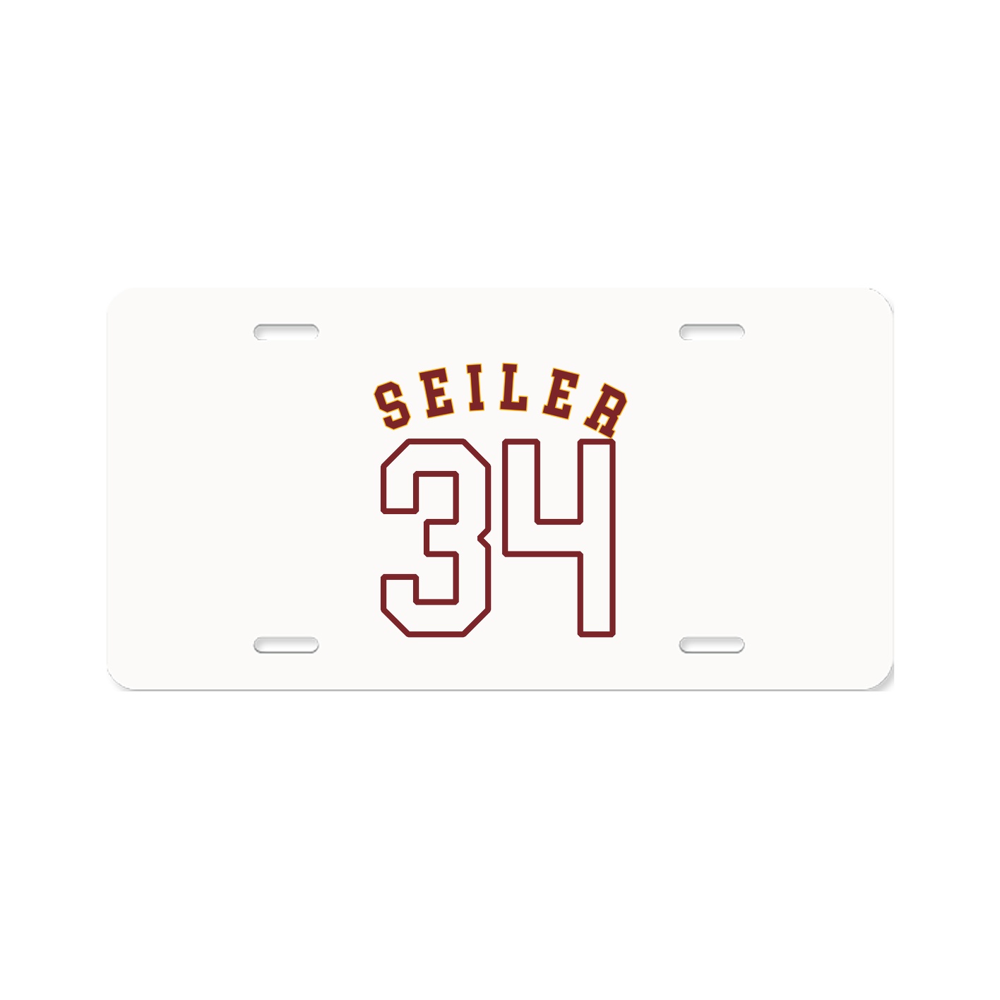 License Plate — Shirsey Arch in Classic
