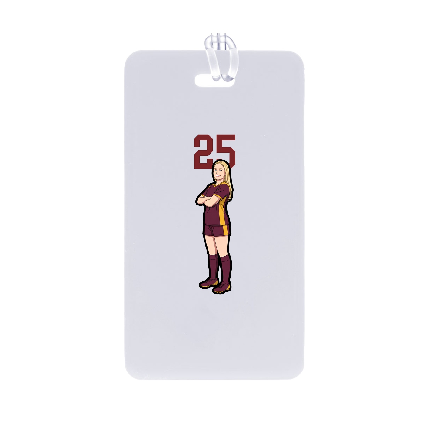 Bag Tag — Number Top in Classic