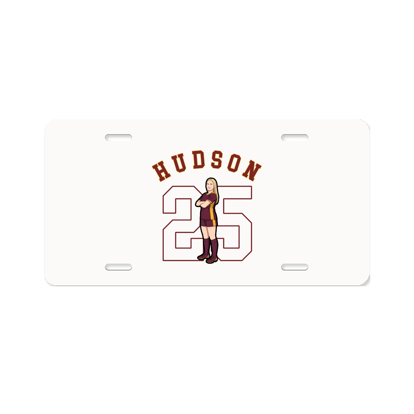 License Plate — Shirsey Arch in Classic