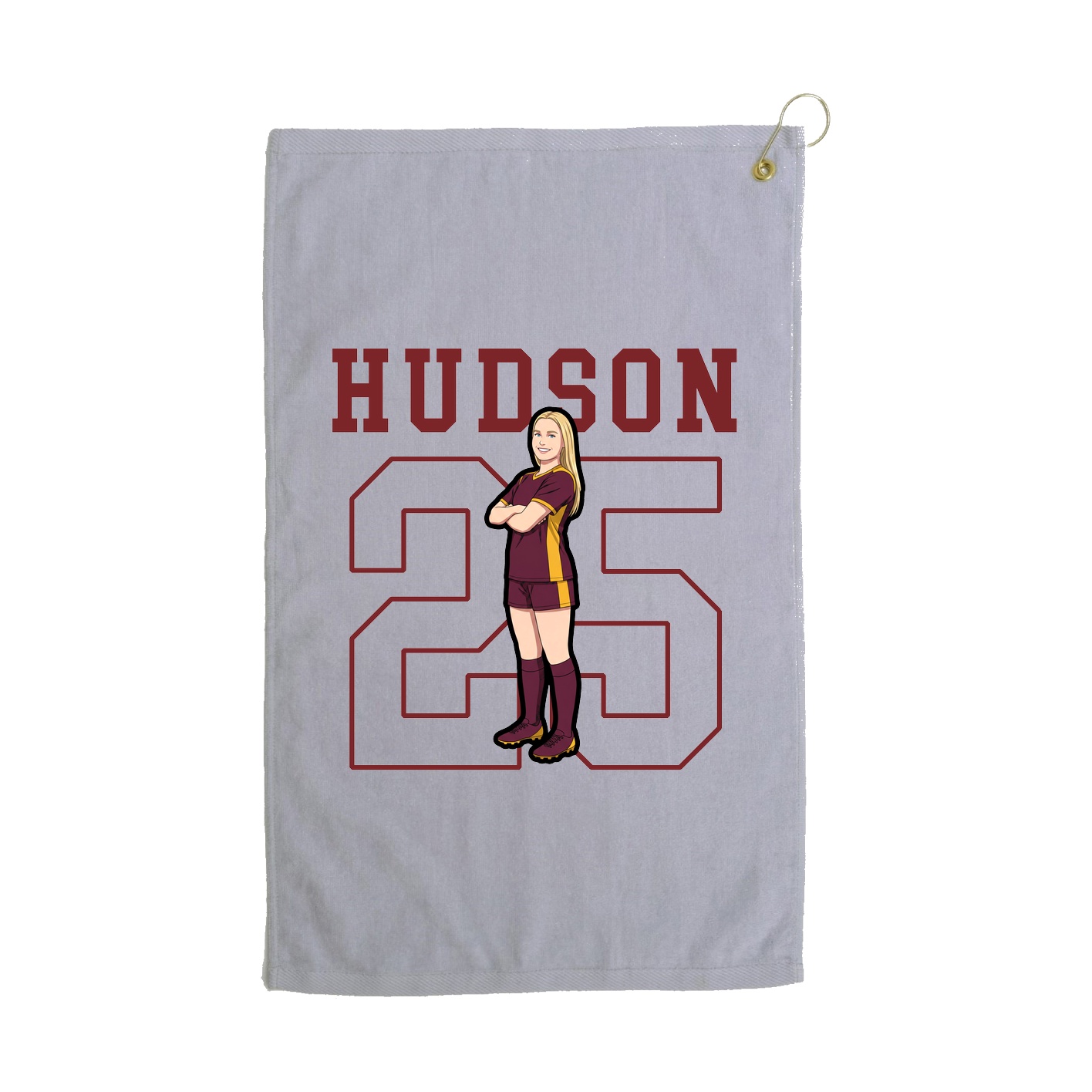 Golf Towel — Shirsey in Grey