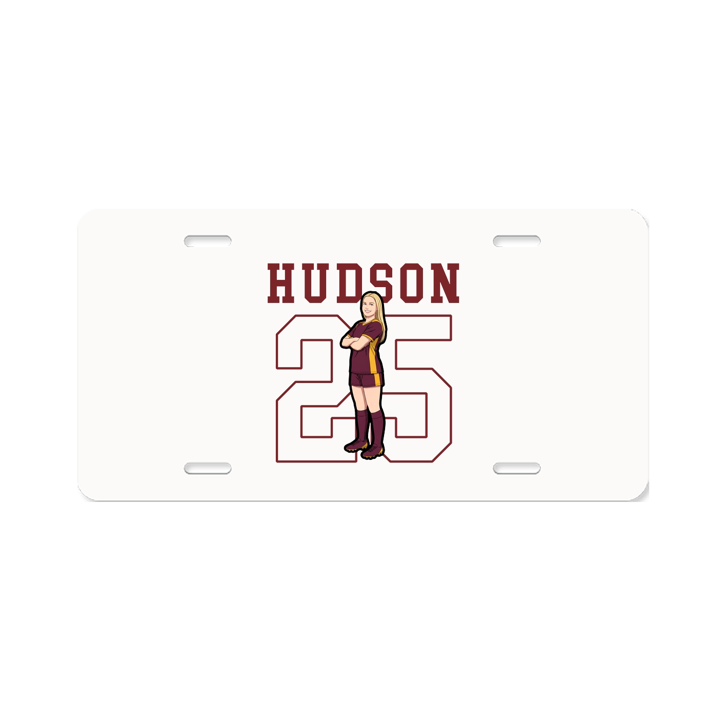 License Plate — Shirsey in Classic