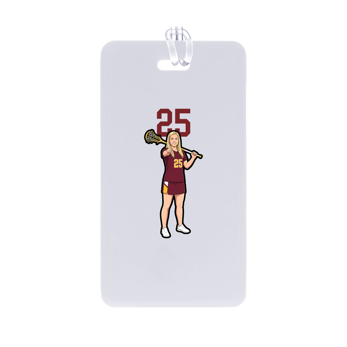 Bag Tag — Number Top in Classic