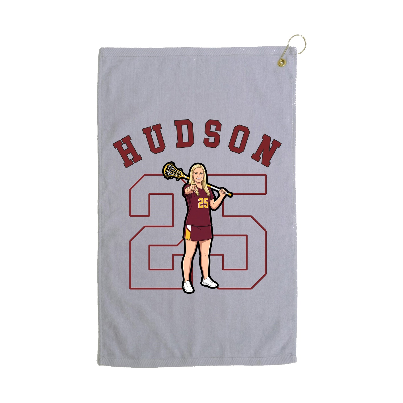 Golf Towel — Shirsey Arch in Grey