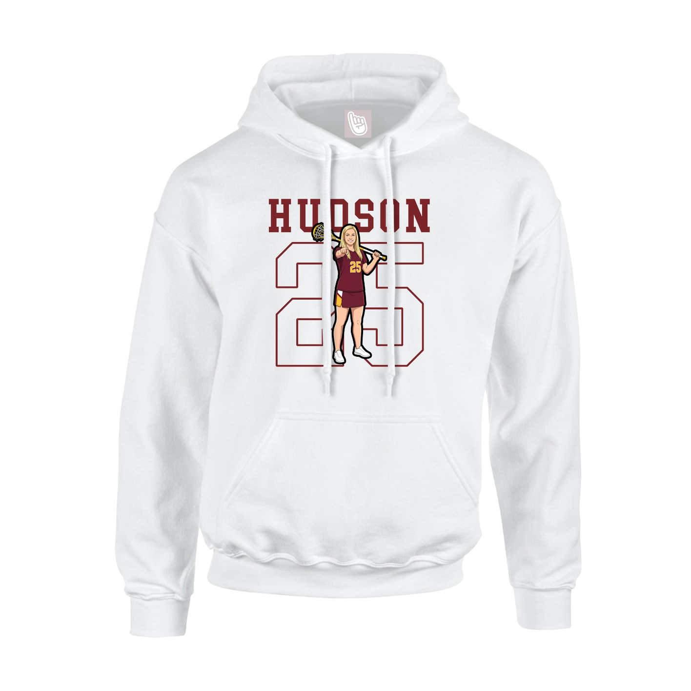 Youth Hoodie — Shirsey in White