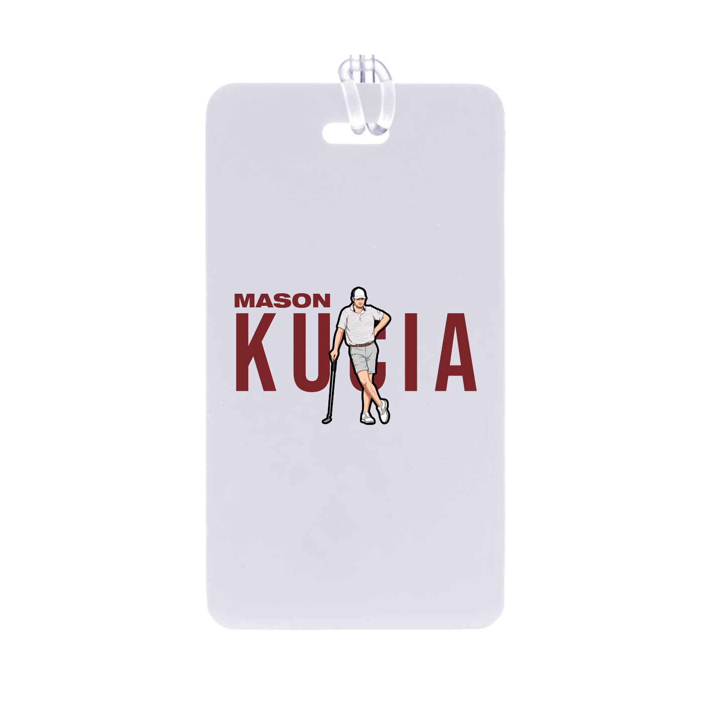 Bag Tag — Player Name in Classic