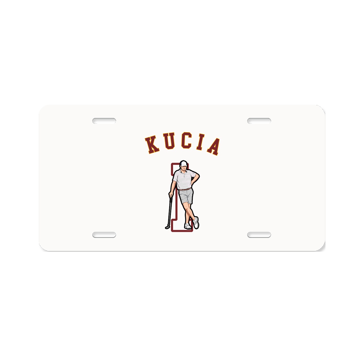 License Plate — Shirsey Arch in Classic