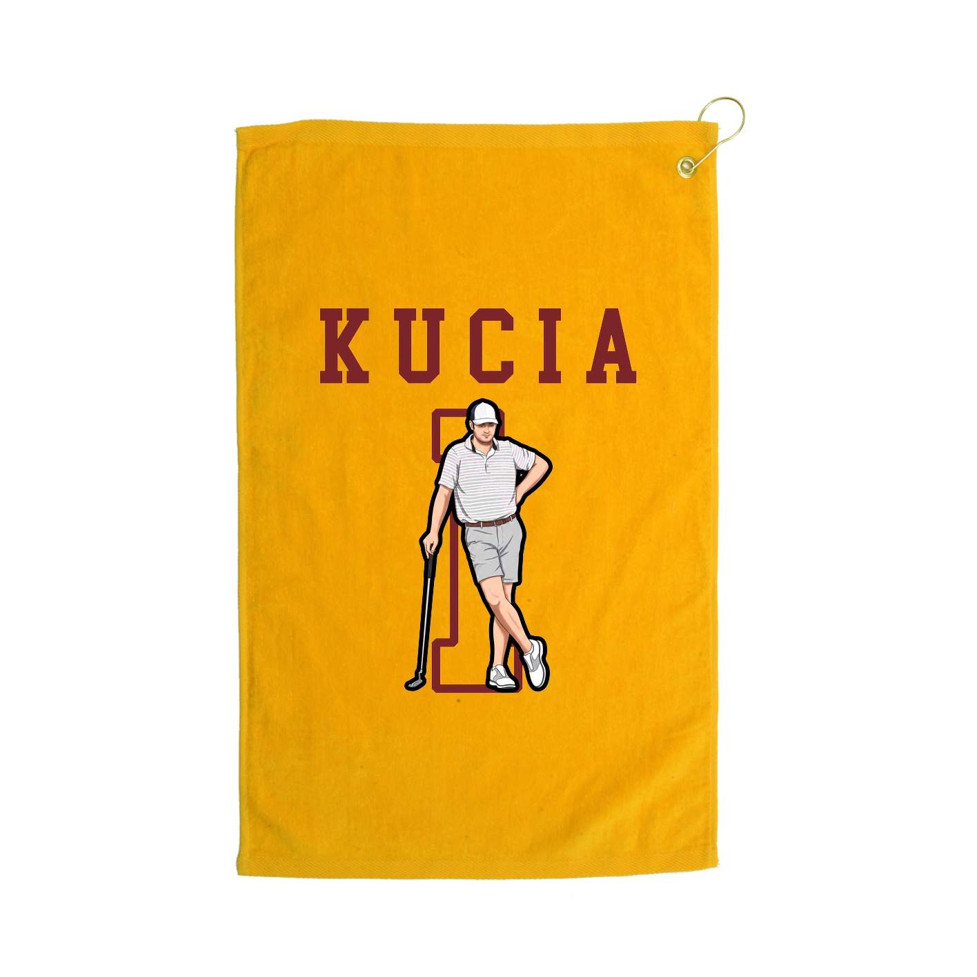 Golf Towel — Shirsey in Gold